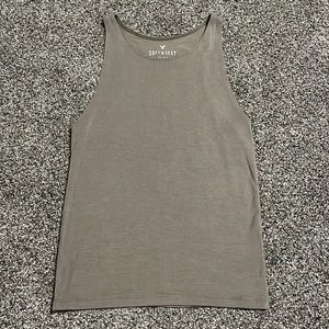 American Eagle “Soft & Sexy” Tank, XS, light olive green color
